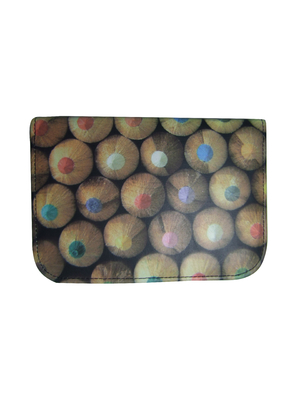 Universal Travel Case One Zipper Pencil Cases PU Colorful Bag Lead Free
