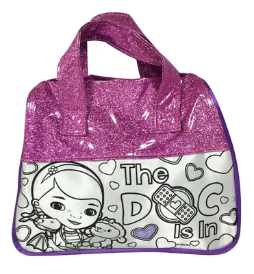 Colorful Doodle Tote Bag With Handle Personalized Doodlebag Polyester