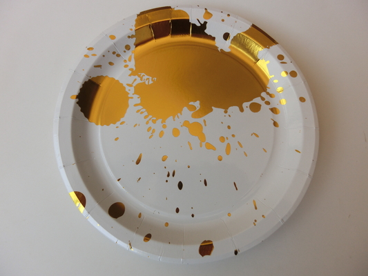 Party Plates Unique Promotional Gifts With 4 Color Printing And Different Size