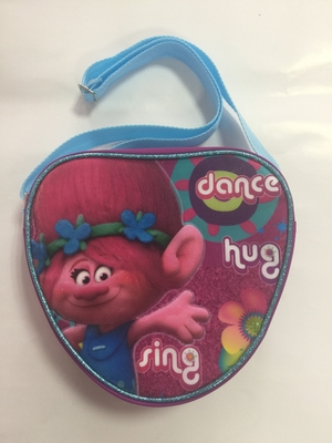 Cute Trolls girl messenger bags for school / back to school backpacks